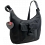 Yoshi Anson Leather Across Body Bag / Handbag Black 