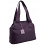 Yoshi Bayham Large Shoulder Bag / Leather Handbag Plum