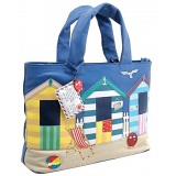 Yoshi Hampton Limited Edition Beach Hut Leather Grab Bag / Handbag