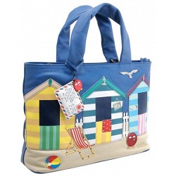 Yoshi Hampton Limited Edition Beach Hut Leather Grab Bag / Handbag