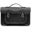 Yoshi Belforte Satchel / Large Leather Work Bag Black
