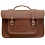 Yoshi Belforte Satchel / Large Leather Work Bag Brown