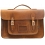 Yoshi Belforte Satchel / Large Leather Work Bag Brown Hunter