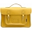 Yoshi Belforte Satchel / Large Leather Work Bag Mustard