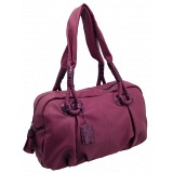 Yoshi Belle Python Trim Large Slouchy Shopper Bag