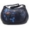 Yoshi Bellerose Large Leather Flower Applique Shoulder Bag / Handbag
