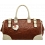 Yoshi Bergman Leather Doctors Bag / Grab Bag Brown