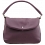 Yoshi Brody Flap Over Leather Shoulder Bag / Handbag Plum