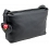 Yoshi Brompton Metallic Shoulder Bag / Leather Handbag Gunmetal Black