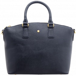 Yoshi Calloway Cross-Grain Leather Zip Top Grab Bag
