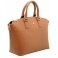Yoshi Calloway Cross-Grain Leather Zip Top Grab Bag
