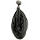Yoshi Dahlia Leather Clutch Bag