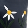 Yoshi Hampton Daisy He Loves Me Applique Leather Grab Bag / Handbag