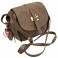 Yoshi Denton Bird Leather Across Body / Flapover Bag
