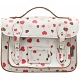 Yoshi Dewhurst Heart Print Satchel / Small Leather Work Bag