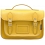 Yoshi Dewhurst Satchel / Small Leather Work Bag Mustard 