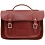 Yoshi Dewhurst Satchel / Small Leather Work Bag Red 
