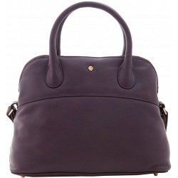 Yoshi Eaton Medium Size Dome Shaped Grab Bag / Leather Handbag