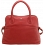Yoshi Eaton Medium Size Dome Shaped Grab Bag / Leather Handbag Red