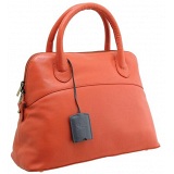 Yoshi Eaton Medium Size Dome Shaped Grab Bag / Leather Handbag