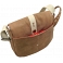 Yoshi Eliza Leather Across Body Bag / Handbag (Taupe)