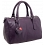 Yoshi Elmont Large Leather Grab Bag / Handbag Plum