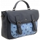 Yoshi Etheline Leather Satchel / Work Bag (Navy Print)
