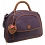 Yoshi Florence Medium Leather Grab Bag / Shoulder / Handbag Plum / Tan