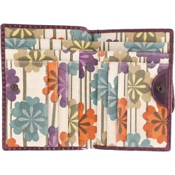 Yoshi Fonda Hope Springs Medium Zip Around Leather Purse