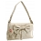 Yoshi Fontana Flap Over Leather Shoulder Bag / Handbag Cream