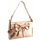 Yoshi Fontana Flap Over Leather Shoulder Bag / Handbag Gold