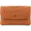 Yoshi Hampstead Flap Over Leather Clutch Bag / Evening Bag Tan