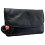 Yoshi Hampstead Flap Over Leather Clutch Bag / Evening Bag Black