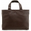 Yoshi Hampton Grab Bag / Medium Size Leather Handbag Chocolate