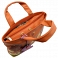 Yoshi Hampton Metallic Medium Size Grab Bag / Leather Handbag