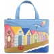 Yoshi Hampton Beach Hut Limited Edition Leather Grab Bag / Handbag