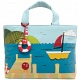 Yoshi Hampton Limited Edition Boat Applique Leather Grab Bag / Handbag