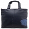 Yoshi Hampton Umbrella Rain Scene Leather Picture Grab Bag / Handbag