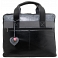Yoshi Harrington Rose Print Leather Business Laptop Bag