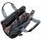 Yoshi Harrington Rose Print Leather Business Laptop Bag
