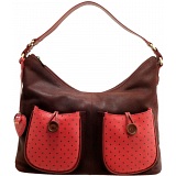 Yoshi Hayworth Button Leather Shoulder Bag