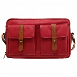 Yoshi Hedren Leather Across Body Bag