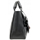 Yoshi Henley Medium Leather Grab Bag with Bow Detail