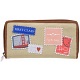 Yoshi Hope Springs Stamp Detail Zip Round Purse