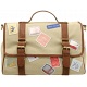 Yoshi Hope Springs Stamp Detail Applique Satchel