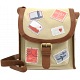 Yoshi Hope Springs Stamp Detail Applique Across Body Bag