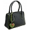 Yoshi Huntington Medium Leather Grab Bag / Handbag Black