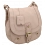 Yoshi Hutton Flap Over Shoulder Bag / Leather Handbag Oyster