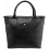 Yoshi Kavner Bag / Tote Shape Leather Grab Bag Black