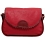 Yoshi Kendall Leather Flap Over Shoulder Bag / Handbag Red